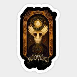 Occult Nouveau - Ancient Alchemical Deity of Dreams Sticker